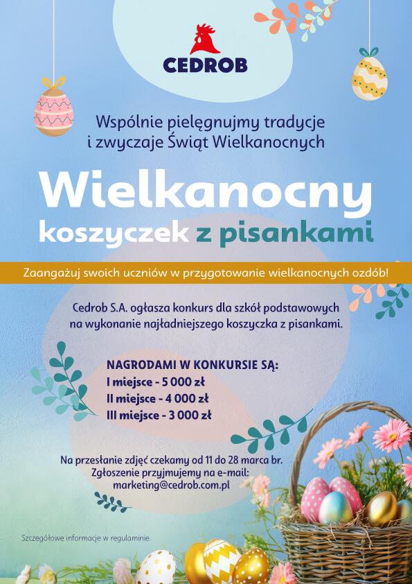 Konkurs wielkanocny organizowany przez Cedrob S.A.