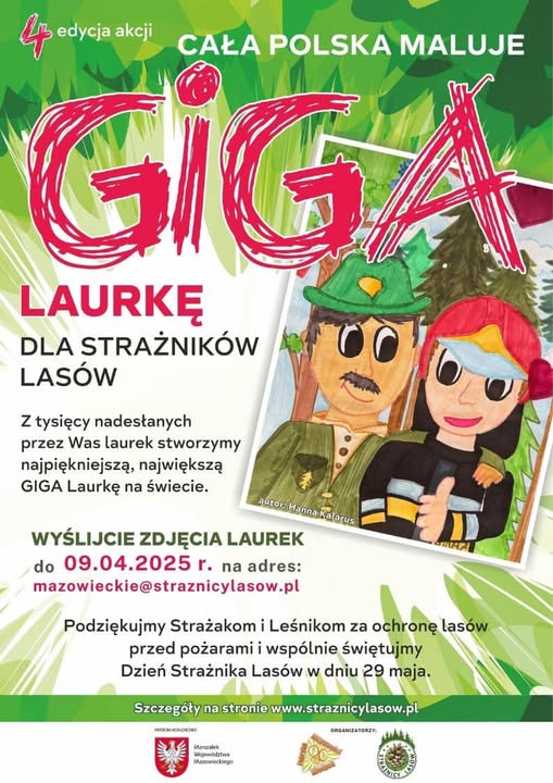 Giga Laurka dla Strażników Lasów